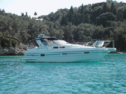 Shabazz at Anchor in Lakka on the island of Paxos